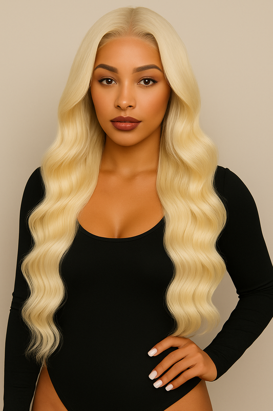 13x6 TRANSPARENT LACE #613 BLONDE